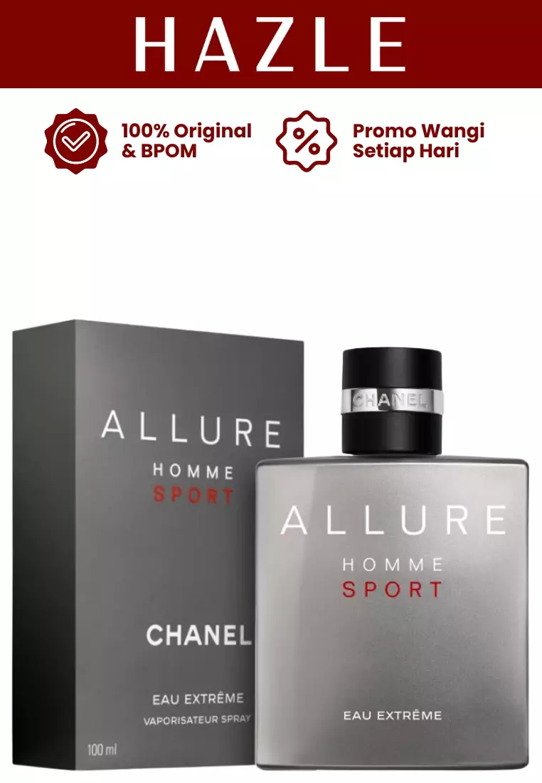 Jual Chanel Allure Homme Sport Man Eau Extreme EDP 100 ml Original