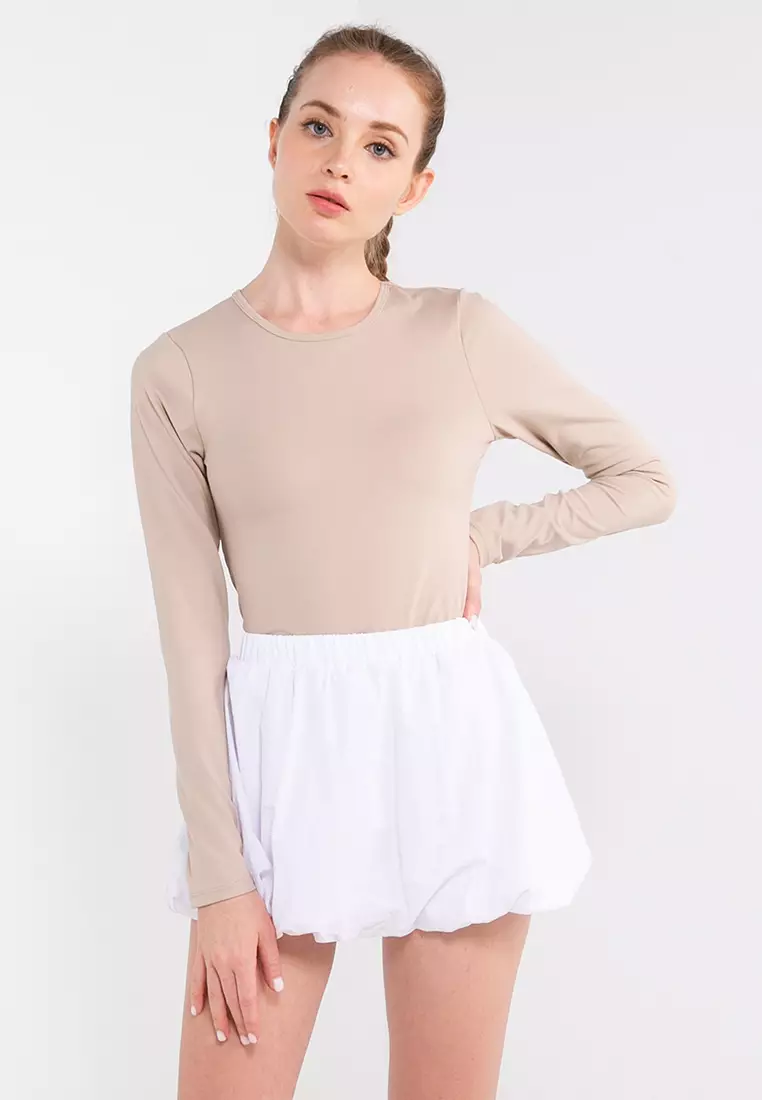 線上選購Cotton On Body Ultra Soft Fitted Long Sleeve Top | ZALORA 台灣