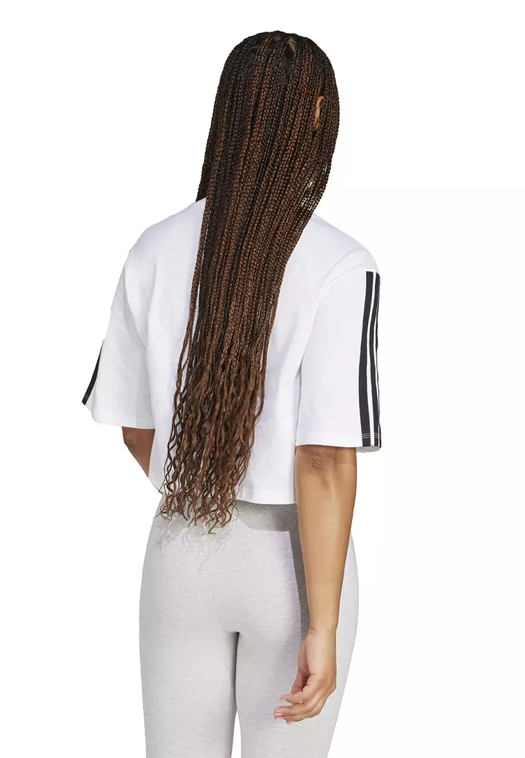 Essentials 3-Stripes Cotton Loose T-Shirt