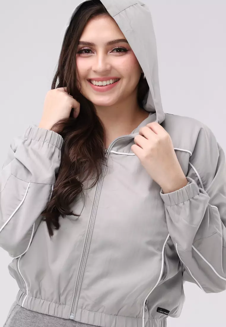 Water Repellent Jacket W/ Hood