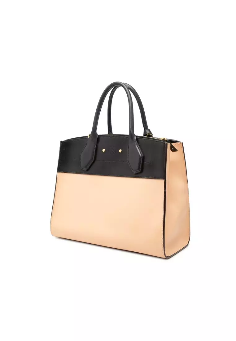 Pre-Loved Louis Vuitton Tricolor Smooth Calfskin City Steamer Mm