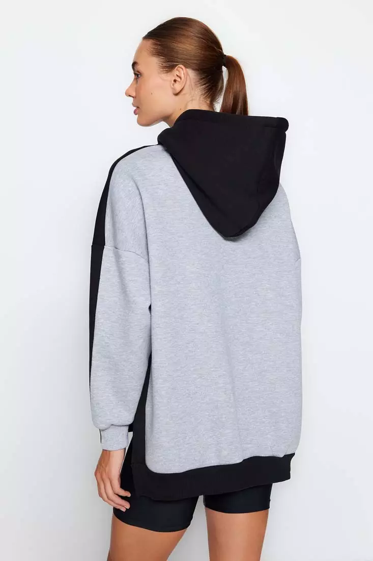 Color Block Sports Sweatshirt