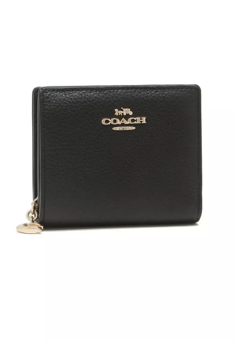 Coach Snap Wallet C2862 Black