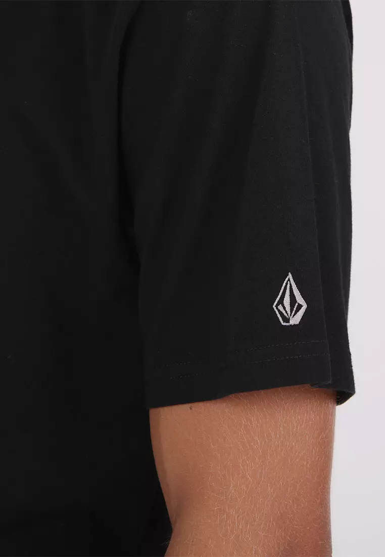 MSF SHADING STONE SHORT SLEEVE TEE BLACK