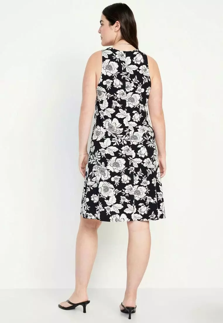 Sleeveless Mini Swing Dress