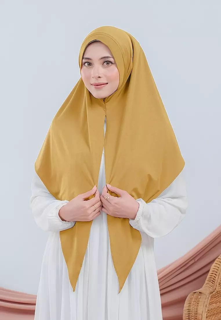 HIJAB INSTAN RANA - MUSTARD