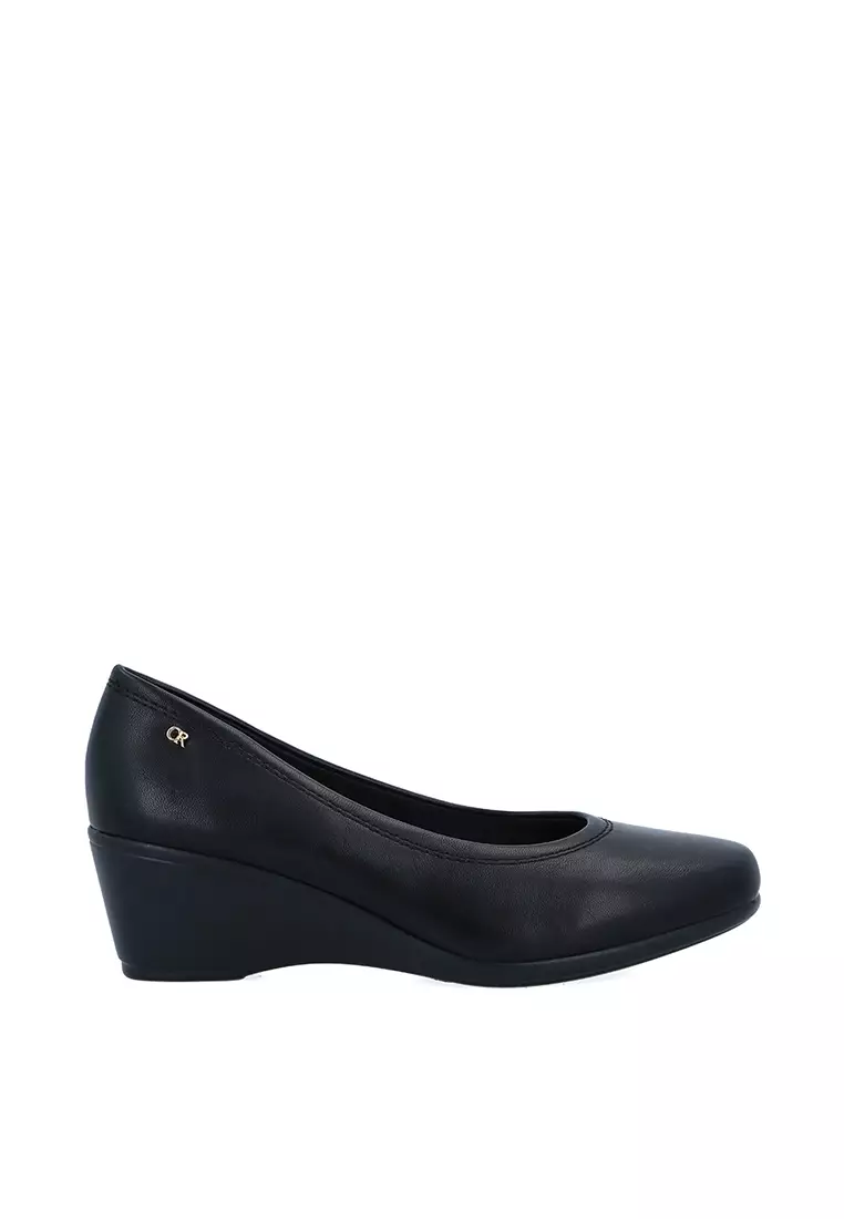 Discount on Carlo Rino  shoes - SKU: Black Kacey Pumps