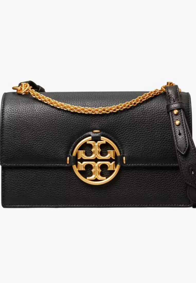 Tory Burch Miller Shoulder Bag Black