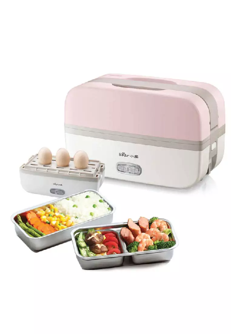 Mini Microwave Portable Lunch Box,portable Box Food Heater,portable Food  Warmer For On-the-go,mini Rice Cooker 1.2l Heated Lunch Box For Home Office  S