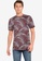 Only & Sons red Iason Slim Short Sleeves Print Tee C09C4AAB859034GS_1