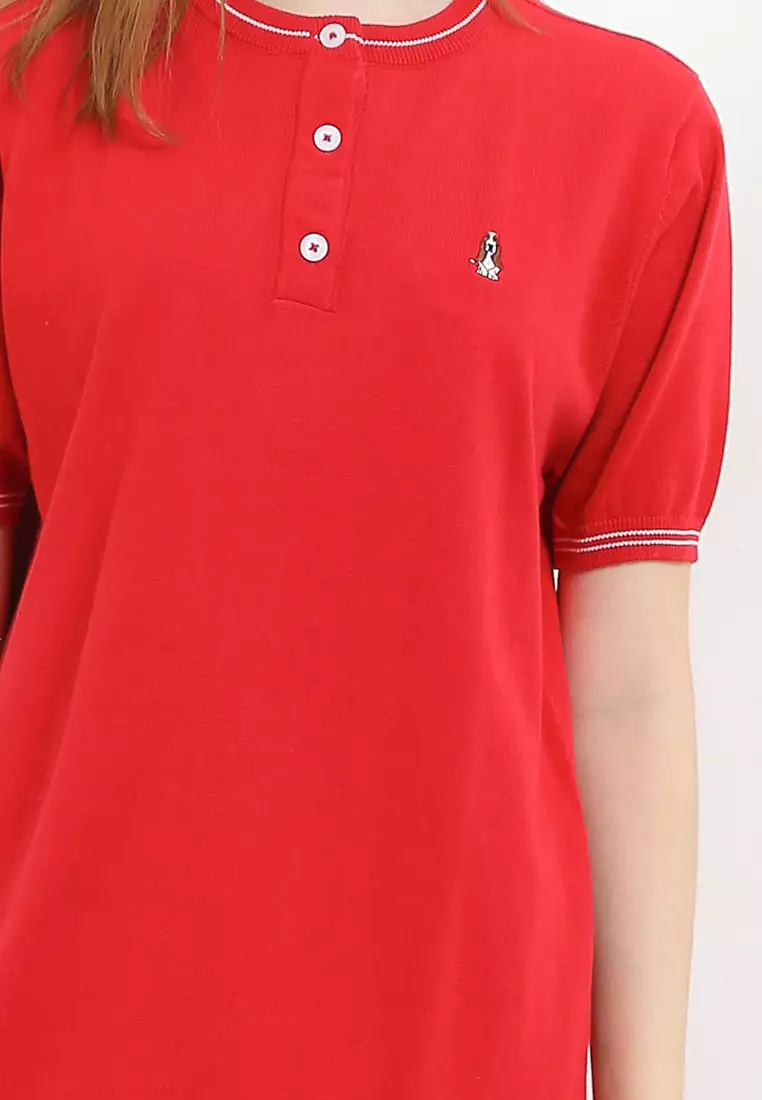 Mendez Solid Knit Dress