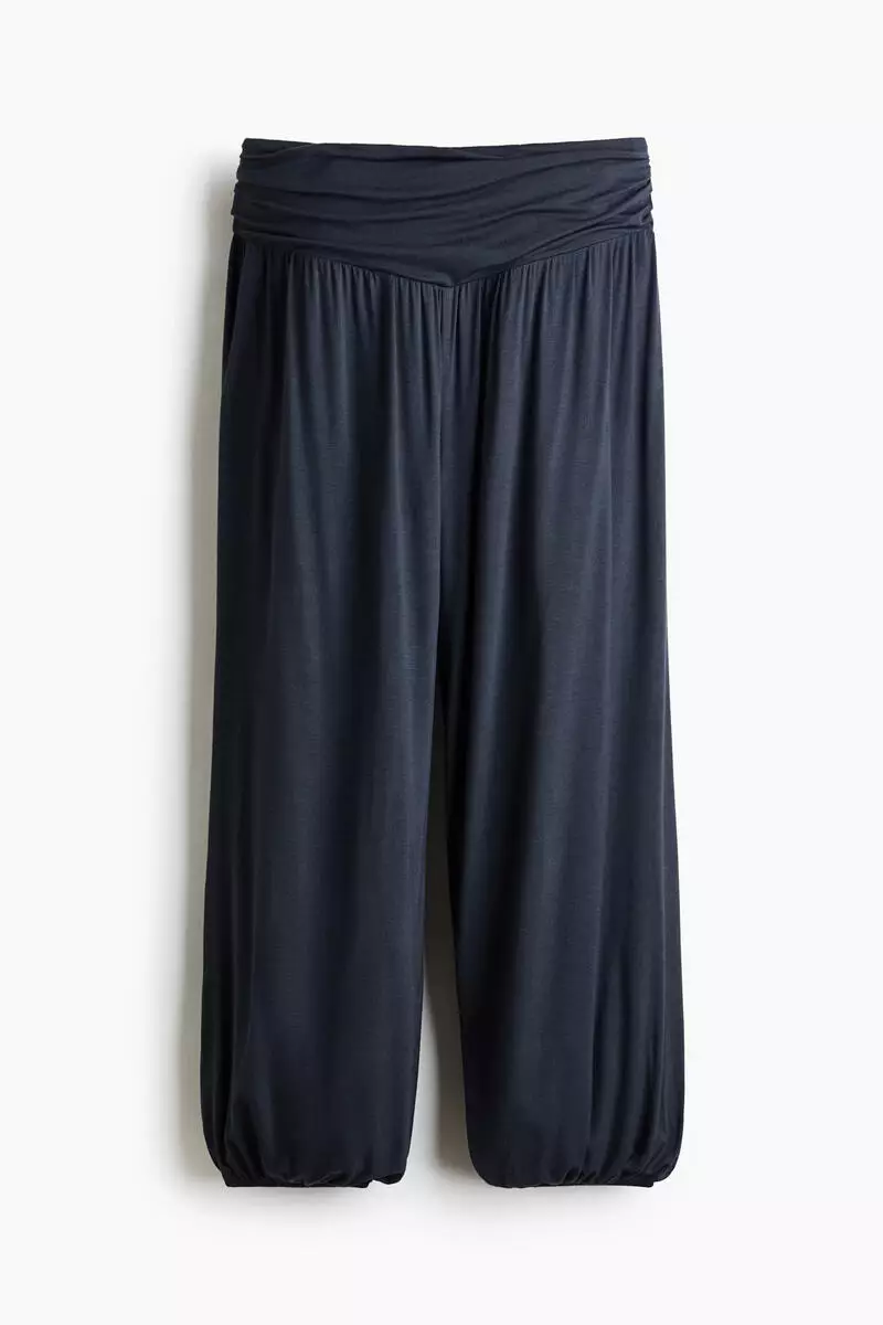 Viscose balloon trousers