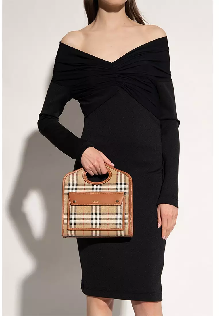 Mini Pocket 斜背包(棕色)