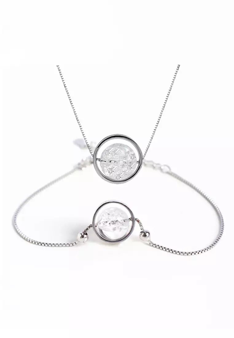 Buy YOUNIQ YOUNIQ Crystal 925 Sterling Silver Lucky Natural Stone