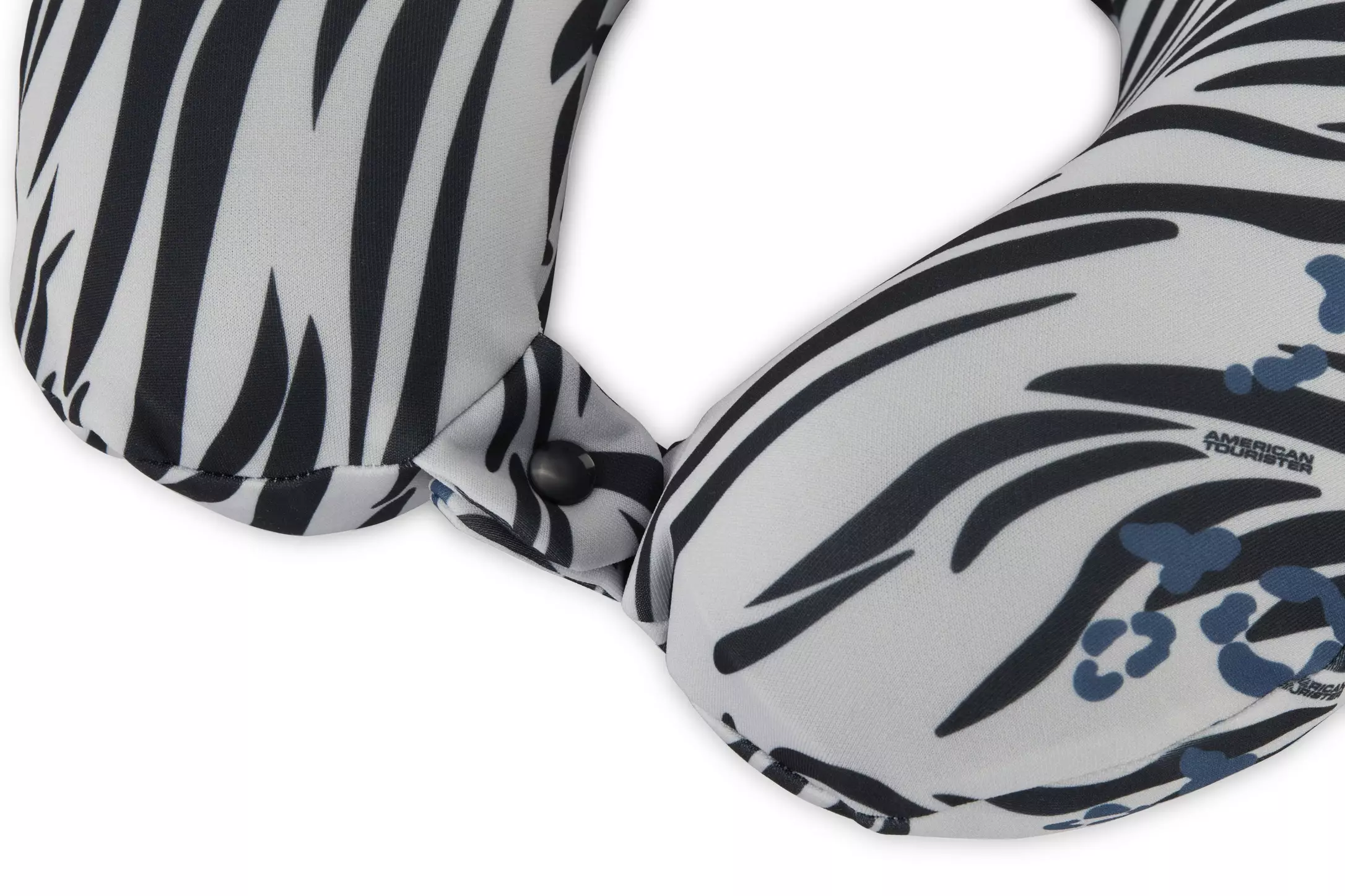 American Tourister At Accessories Memory Foam Pillow W Ears Zebra