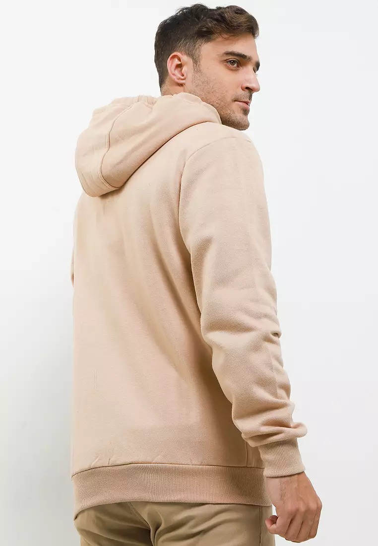 Jaket Resleting Hoodie Pria 2521J41