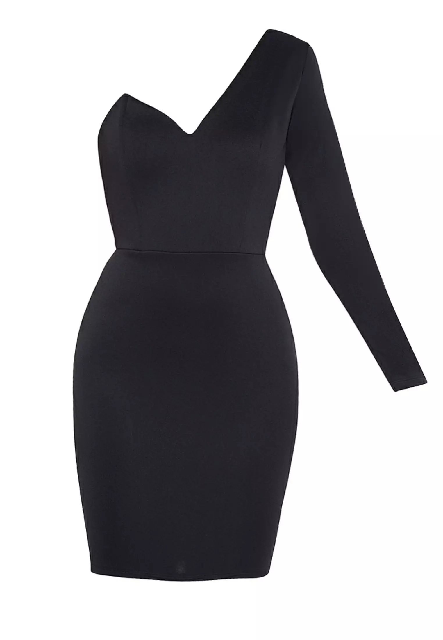 Boss Vibes Half Shoulder Mini Dress