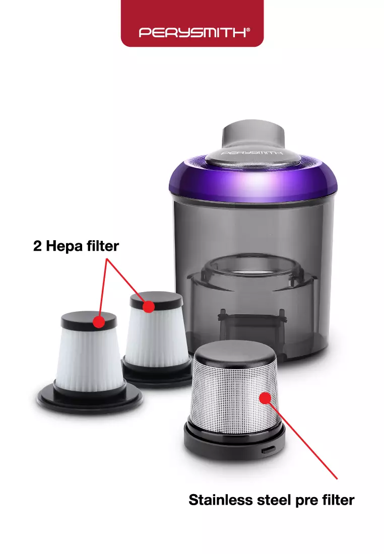 Buy PerySmith PerySmith 700W Dust Mite Vacuum Cleaner XTREME Series V10