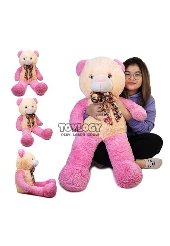 Jual Toylogy Boneka Beruang Jumbo Besar Lucu Pink Big Bear Stuffed Plush Doll Original Zalora Indonesia Download now boneka beruang teddy bear cosy love jumbo kado hadiah ukir nama biru muda biru laut cerah. boneka beruang jumbo besar lucu pink big bear stuffed plush doll