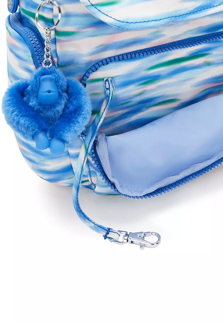 Kipling Kipling CITY ZIP MINI Diluted Blue Backpack 2024 Buy Kipling