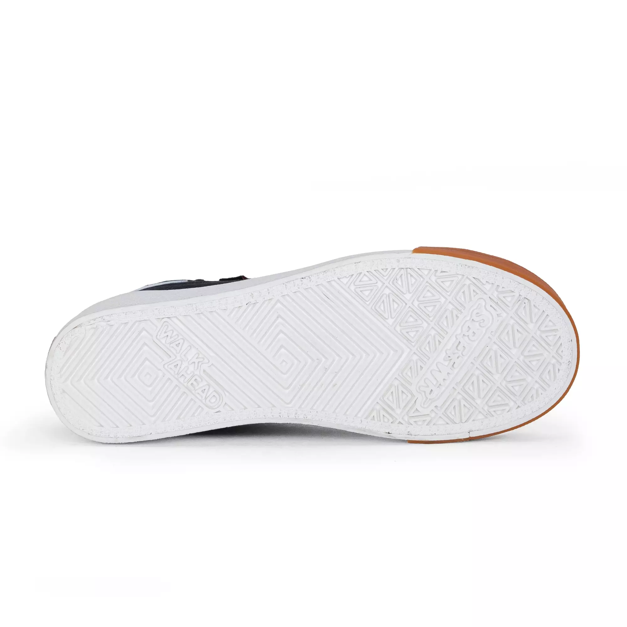 SABA Basic High Mono Black White - Sepatu Sneakers Casual Pria Wanita