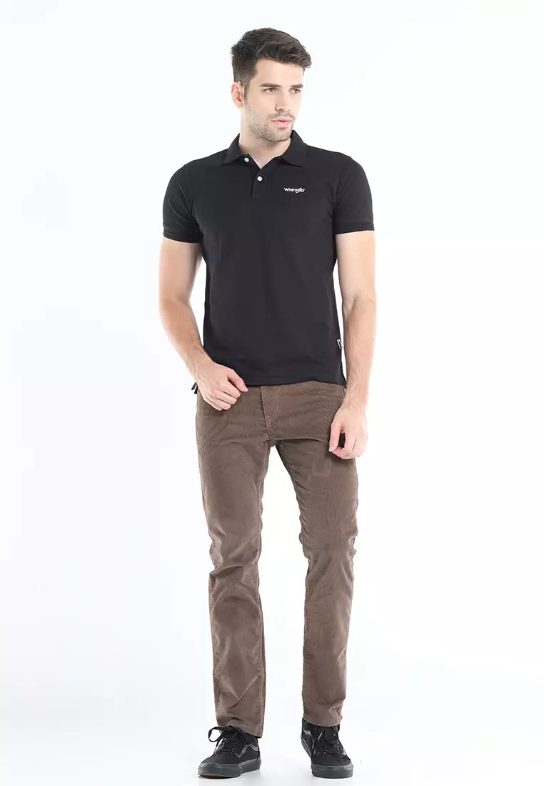 Wrangler Plain Color Polo Shirt for Men
