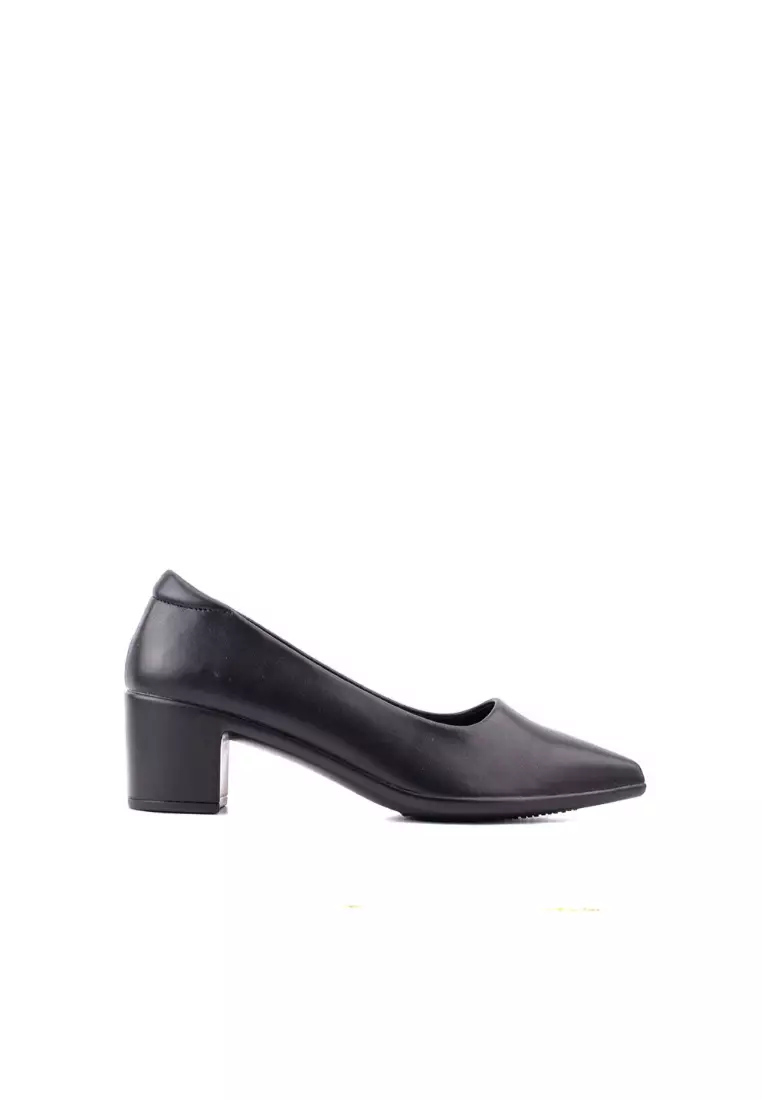 Black comfort pumps sales