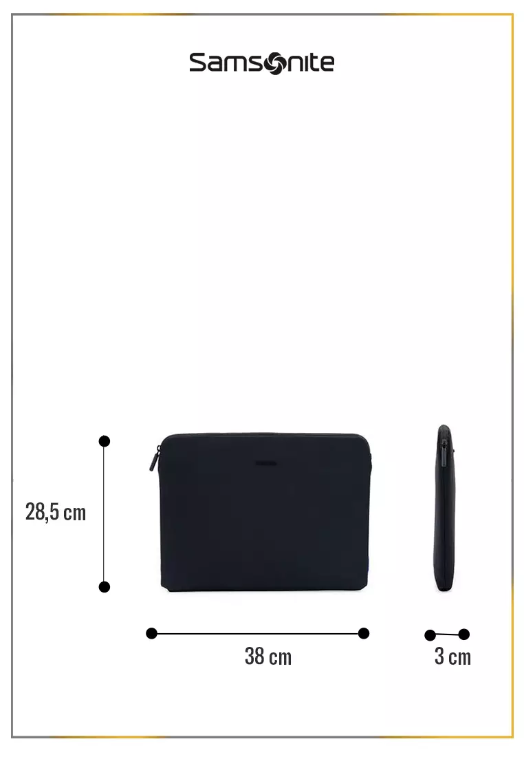 Samsonite Travel Essential Tech Laptop Sleeve 16" - Black