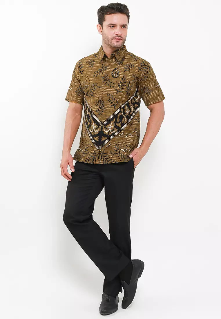 Hem Batik Body Fit Prabu Siliwangi