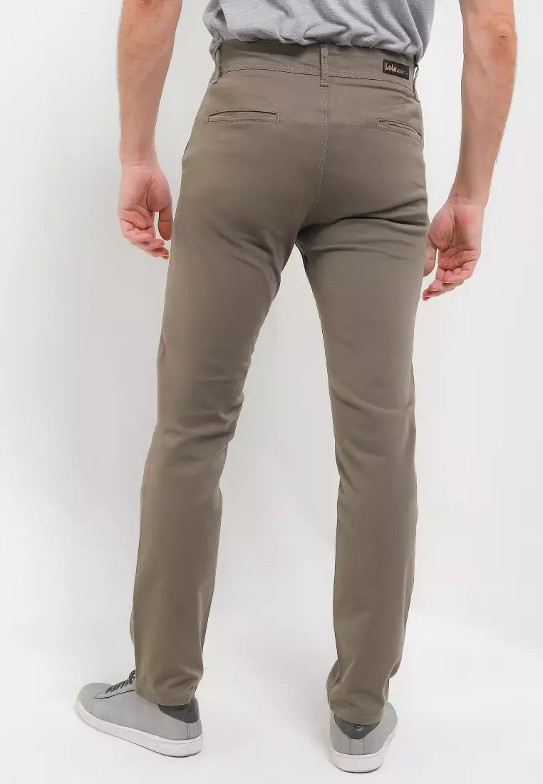 Slim Stretch Fit Chino Pants HSS010OL
