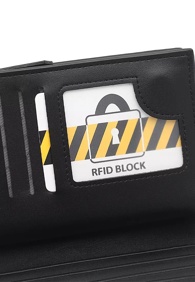 Women's RFID Short Purse / Wallet - Black