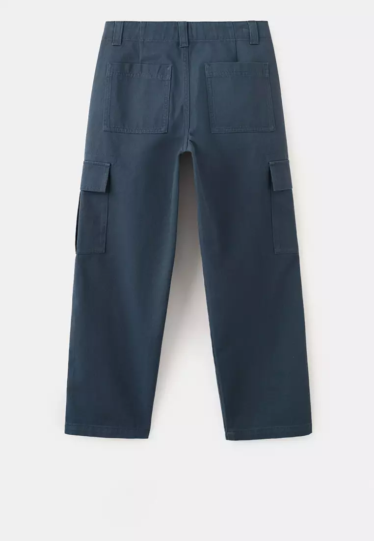 Cotton Cargo Trousers