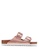 Birkenstock brown Arizona Metallics Sandals BI090SH27COQMY_2