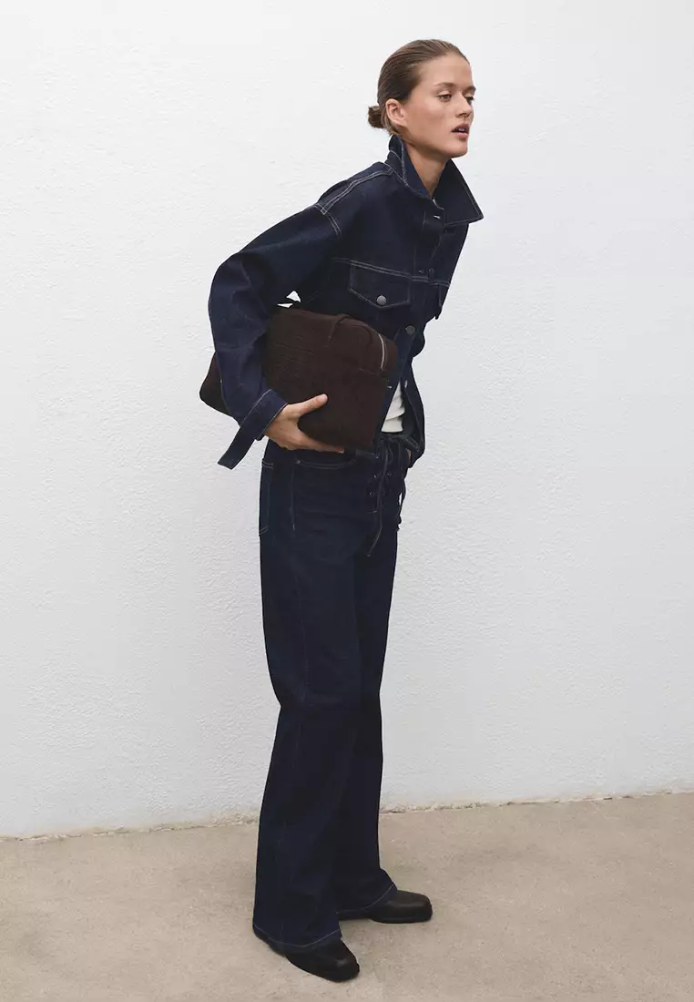 Flare Jeans With Drawstrings