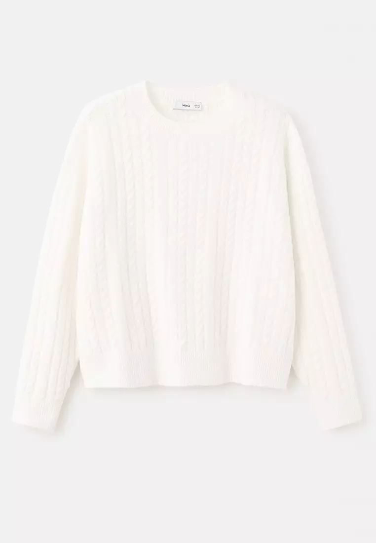 Braided Knitted Sweater