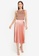 KOTON pink Woman Skirts 6AFD9AAB848A80GS_4