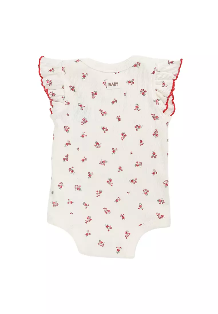 Organic Pointelle Flutter Bubbysuit