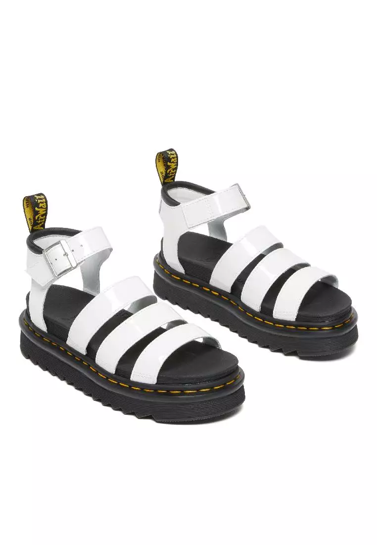 Doc martens blaire best sale white