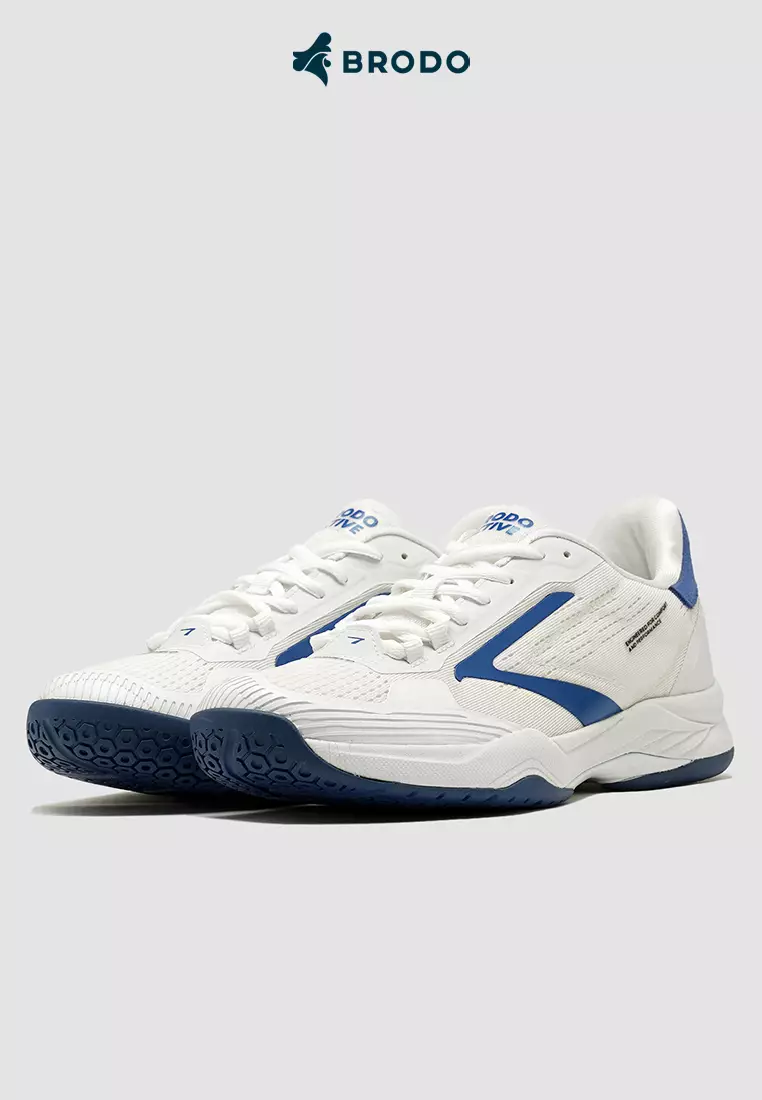 BRODO - Active Stance Tennis White Sapphire