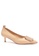 Twenty Eight Shoes beige Square Buckle Synthetic Leather Round Toe Pumps 2045-18 74B1ASH5E76921GS_1