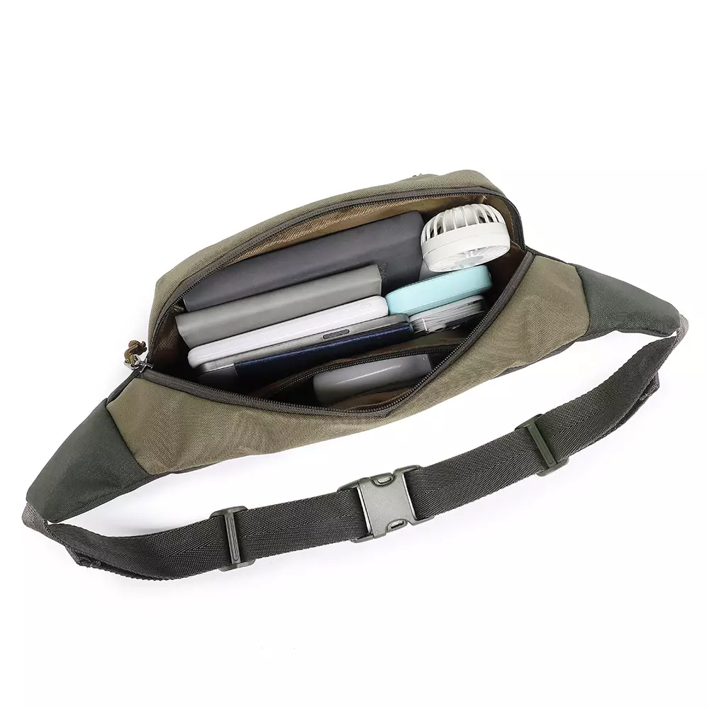 Navy Club Tas Pinggang GJJC Waist Bag - Tas Pria Wanita Crossbody Bags Tas Outdoor