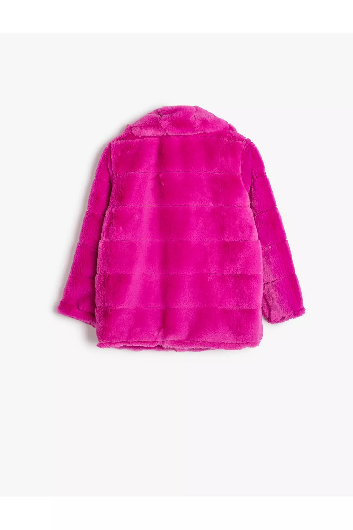 娃娃領外套 人造毛皮 長袖