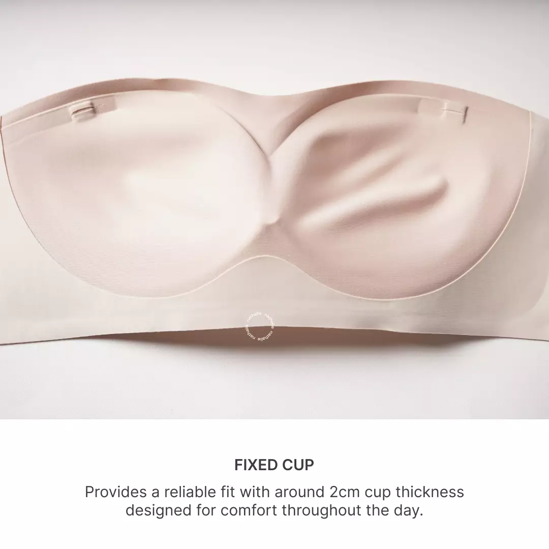 Nathalie Strapless Bra NTB 3522 - Beige