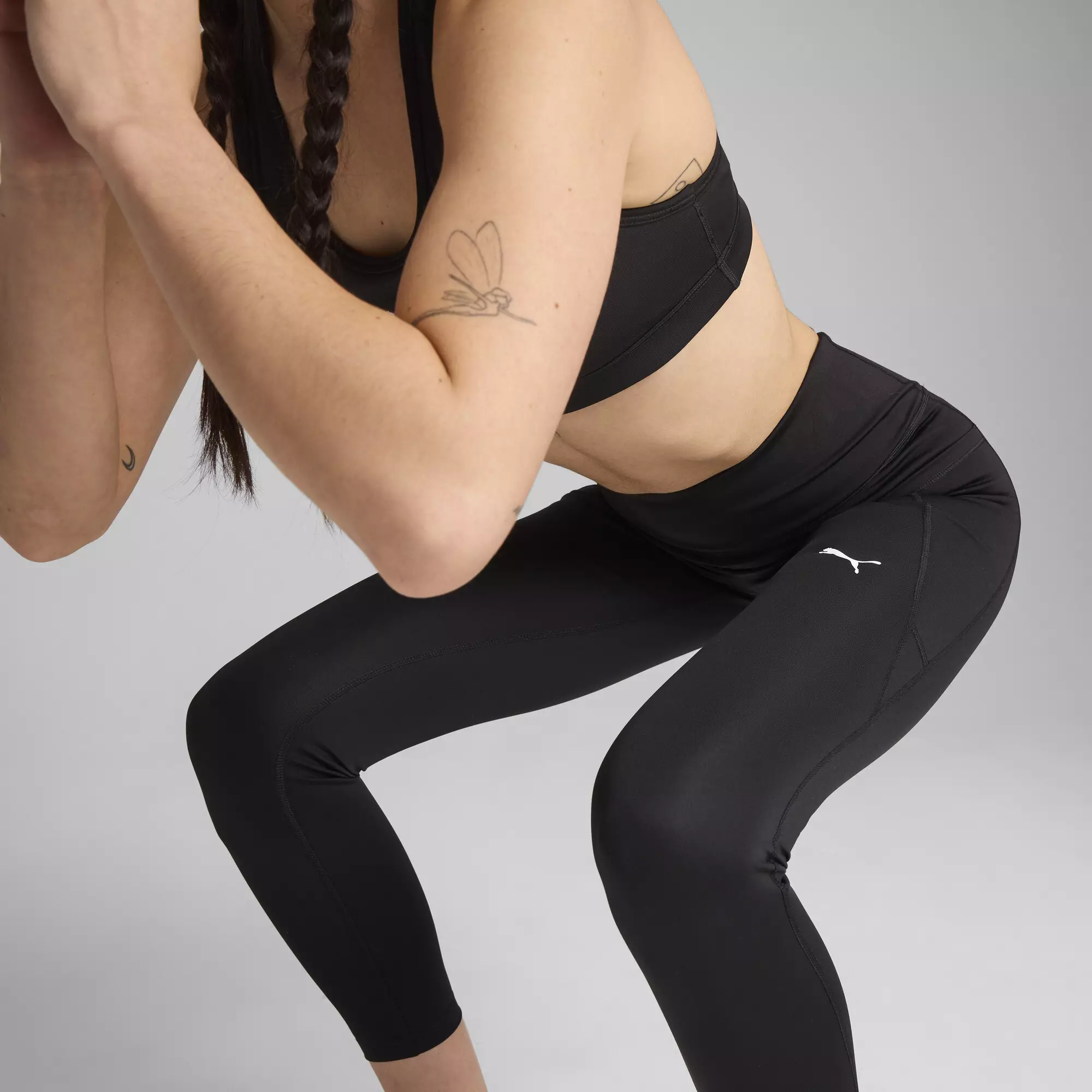 PUMA Train All Day Essentials Women's High-Waisted 7/8 Training Leggings