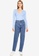 MISSGUIDED blue Riot Seamed Mom Jeans 6F6CBAAB9072BAGS_3
