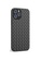 Kings Collection black Classic Woven Pattern iPhone 12 Pro / 12 Case (UPKCMCL2261) A0738AC4A6851AGS_1