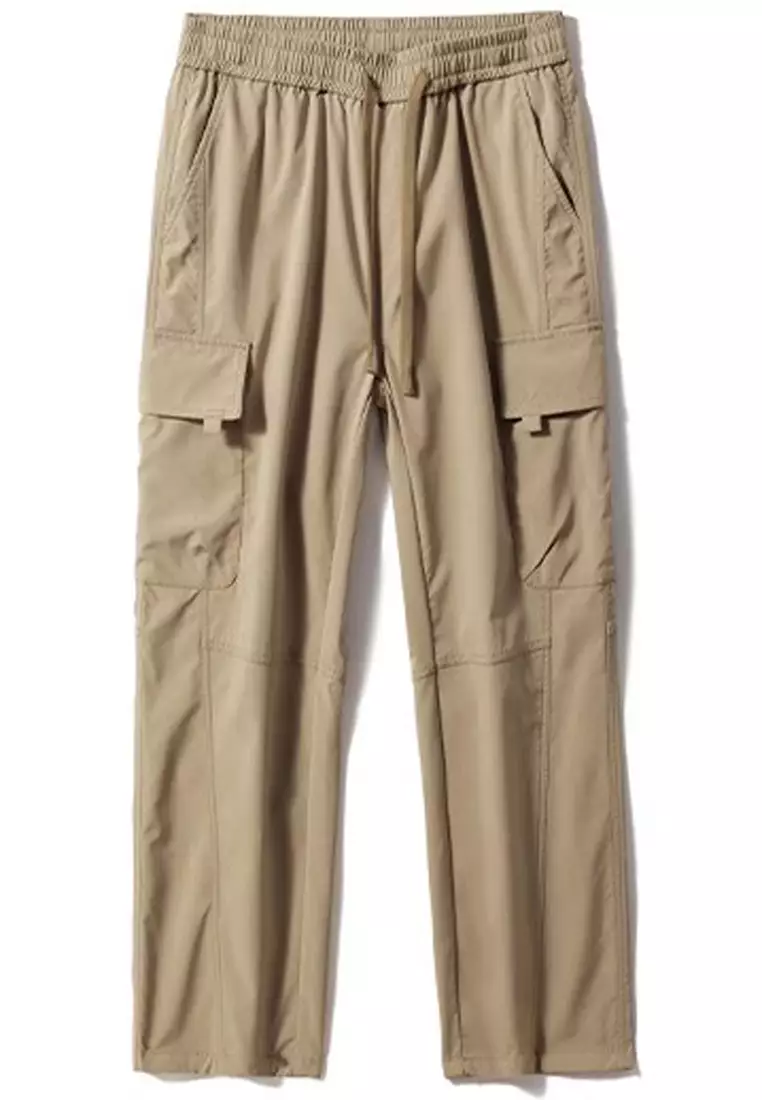 Drawstring Casual Cargo Pants