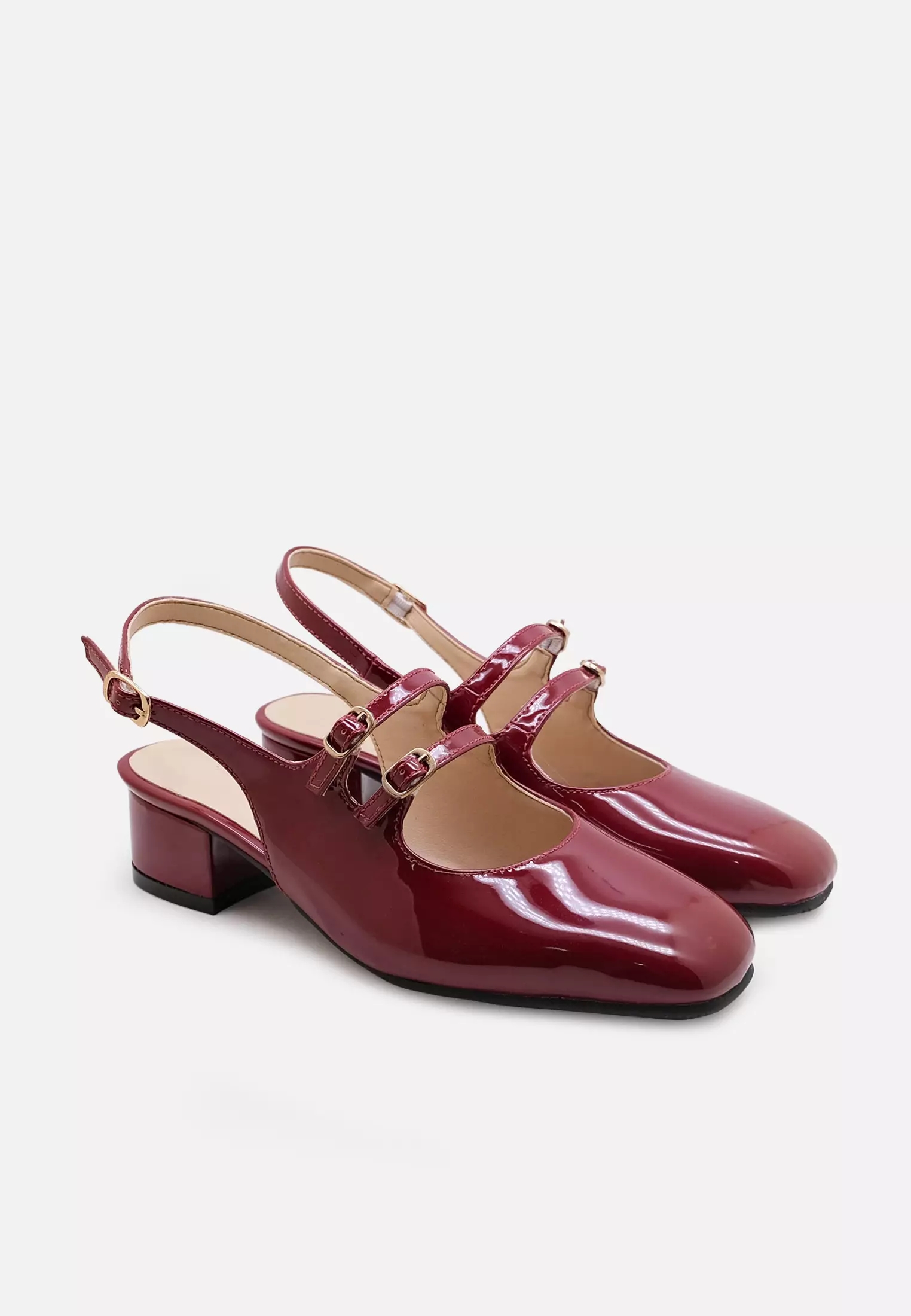 Alice Mary Jane Women Heels Slingback Shoes