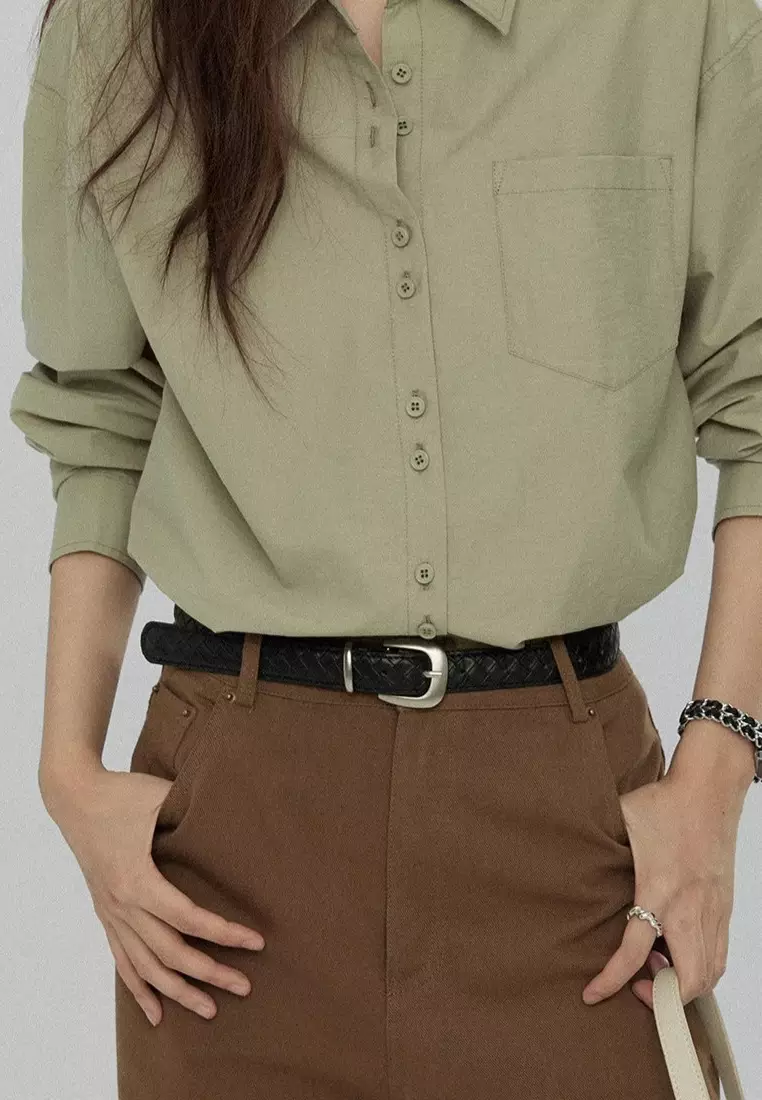 Autumn loose simple versatile top CA25091931GR