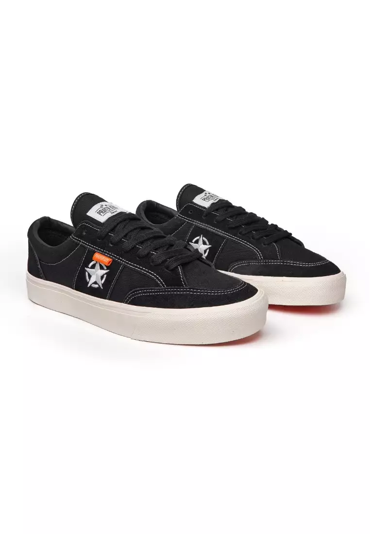 Prayerkids Geh Series Black White - Sepatu Sneakers Pria Wanita - Unisex